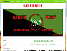 Tablet Screenshot of earthriot.org